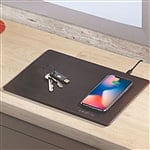 Minibatt alfombrilla con carga inalambrica negro  Cargador