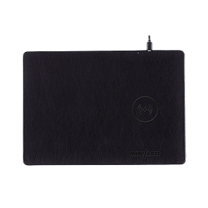 Minibatt alfombrilla con carga inálambrica marron  Cargador