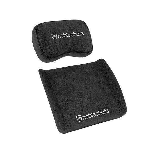 Noblechairs Set de Almohadas espuma viscoelastica Negro