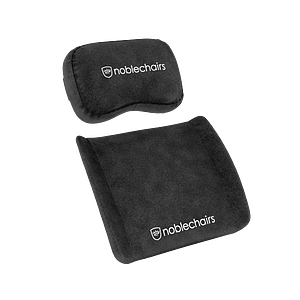 Noblechairs Set de Almohadas espuma viscoelastica Negro