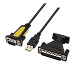Aisens A1040039 Conversor USBA Macho a RS232 DB9DB25 18 m  Adaptador USB