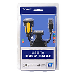 Aisens A1040039 Conversor USBA Macho a RS232 DB9DB25 18 m  Adaptador USB