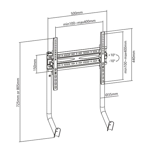 Oplite Monitor Stand GT3  Soporte de Monitor