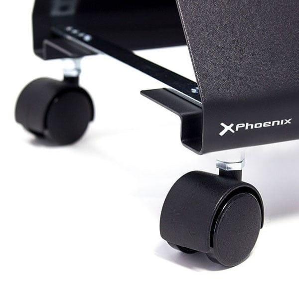 Phoenix 605cpub Soporte ordenador acero adaptable con ruedas