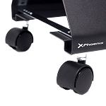 Phoenix 605cpub Soporte ordenador acero adaptable con ruedas Phoenix 605cpub Soporte ordenador acero adaptable con ruedas
