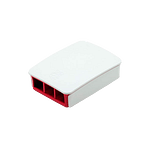 Caja RASPBERRY PI 3 B Blanca y Roja  Accesorio