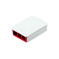 Caja RASPBERRY PI 3 B Blanca y Roja  Accesorio
