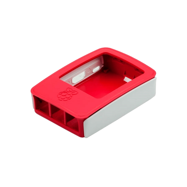 Caja RASPBERRY PI 3 B Blanca y Roja  Accesorio