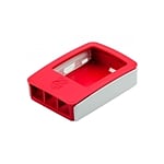 Caja RASPBERRY PI 3 B Blanca y Roja  Accesorio