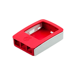 Caja RASPBERRY PI 3 B Blanca y Roja  Accesorio