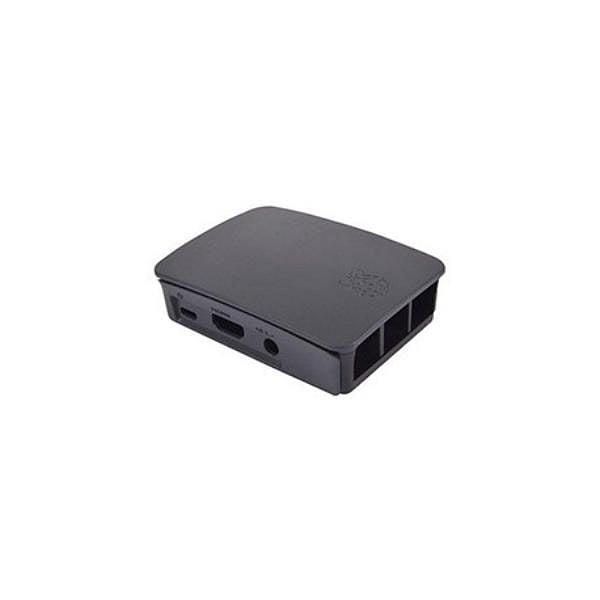 RASPBERRY Caja para Raspberry Pi 3 Oficial Negro y gris