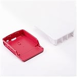 Raspberry Pi 4 Caja rojo blanco  Caja