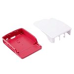 Raspberry Pi 4 Caja rojo blanco  Caja