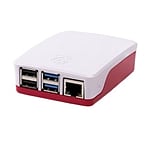 Raspberry Pi 4 Caja rojo blanco  Caja