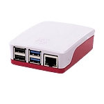 Raspberry Pi 4 Caja rojo blanco  Caja