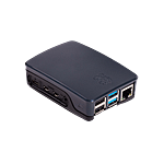 Raspberry Pi 4 Caja Negro gris  Caja