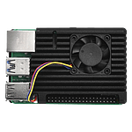 Caja aluminio para Raspberry Pi 5 ventilador  Disipador
