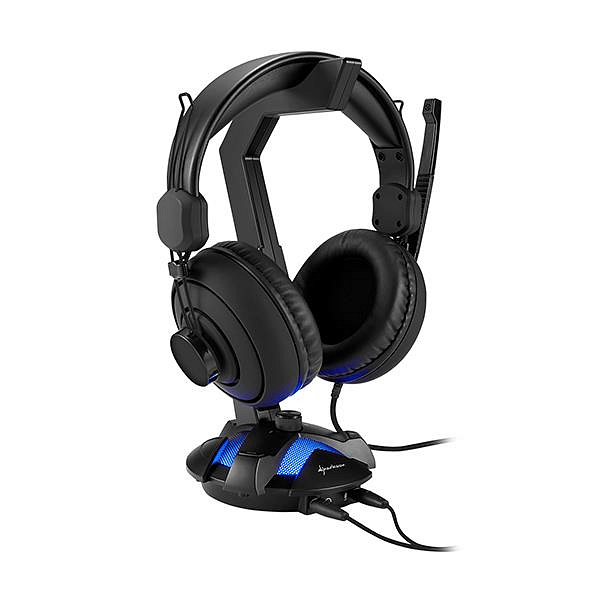 Sharkoon XRest 71 negro  Spoporte auricular