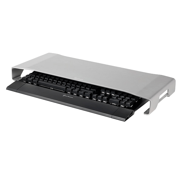 Sharkoon Aluminium Monitor Stand  Plata  Accesorio