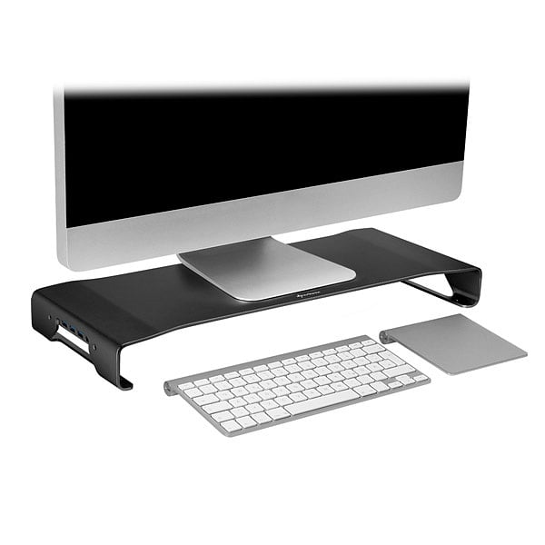 Sharkoon Aluminium Monitor Stand PRO Negro hub  Accesorio