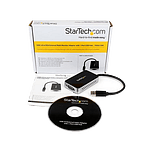 StarTechcom Adaptador de Vídeo Externo USB 30 a VGA con Hu