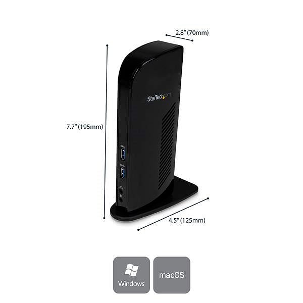 StarTechcom replicador de 2 monitores HDMIDVI 6 X  Dock