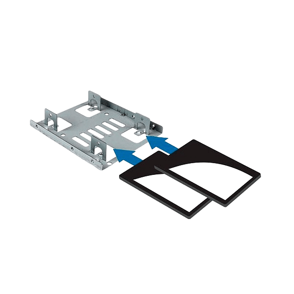 StarTechcom Bracket Adaptador Bandeja de Montaje 2 Unidades