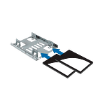 StarTechcom Bracket Adaptador Bandeja de Montaje 2 Unidades