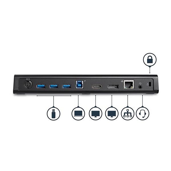 StarTechcom Replicador de Puertos Universal USB 30 para Or