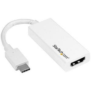 StarTechcom Adaptador USB TYPE C  HDMI blanco  Adaptador