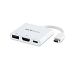 Startechcom Adaptador Multifunción UsbC a HDMI 4K