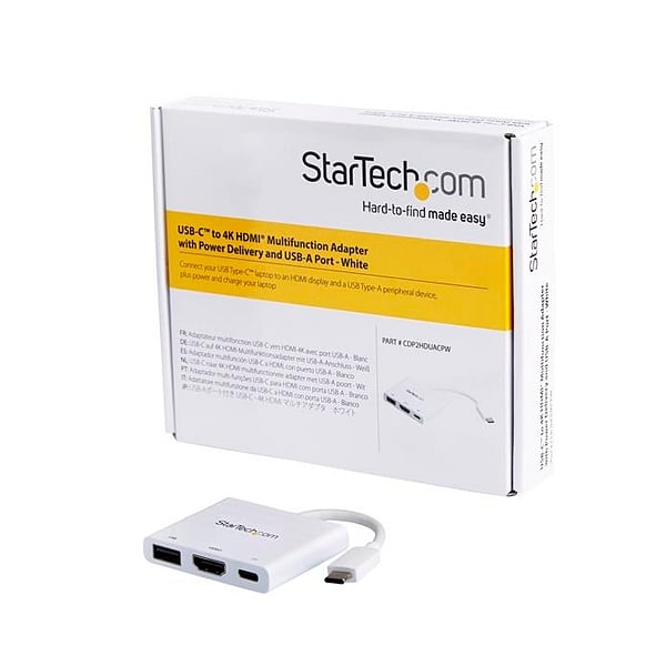 Startechcom Adaptador Multifunción UsbC a HDMI 4K