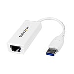 StarTechcom RJ45 Gigabit a USB 30 blanco  Tarjeta de red