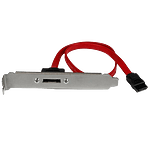 StarTechcom Cabezal Bracket Puerto SATA a eSATA  Adaptador