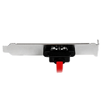 StarTechcom Cabezal Bracket Puerto SATA a eSATA  Adaptador