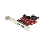 StarTechcom PCIE 4 X USB 30  Adaptador