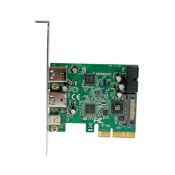 StarTechcom Tarjeta Combo PCI Express de 5 Puertos