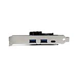 StarTechcom Tarjeta Combo PCI Express de 5 Puertos