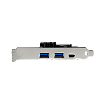StarTechcom Tarjeta Combo PCI Express de 5 Puertos