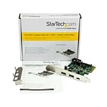 StarTechcom Tarjeta Combo PCI Express de 5 Puertos