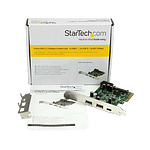 StarTechcom Tarjeta Combo PCI Express de 5 Puertos