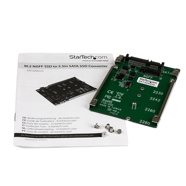 StarTechcom  SSD M2 NGFF  SATA de 25  Accesorio