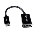 StarTechcom micro USB macho a USB A hembra OTG  Cable
