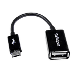 StarTechcom micro USB macho a USB A hembra OTG  Cable