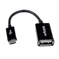 StarTech.com micro USB macho a USB A hembra OTG - Cable