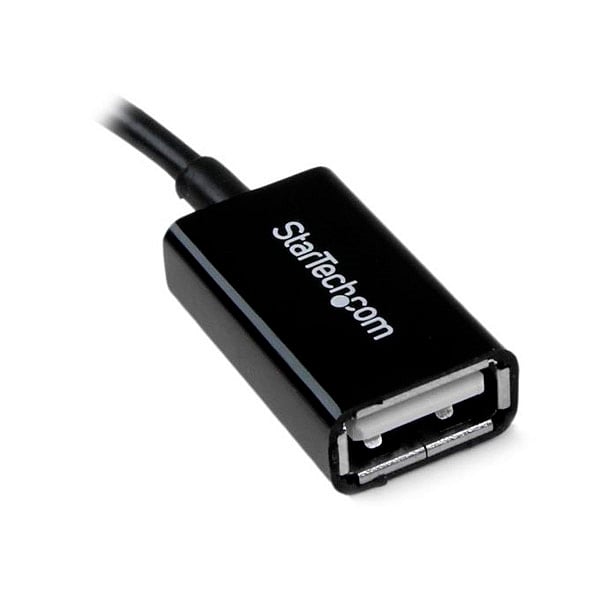 StarTechcom micro USB macho a USB A hembra OTG  Cable