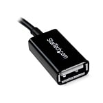 StarTechcom micro USB macho a USB A hembra OTG  Cable