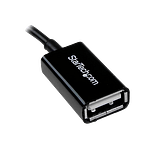 StarTechcom micro USB macho a USB A hembra OTG  Cable