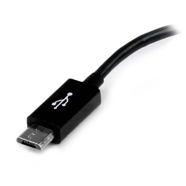 StarTechcom micro USB macho a USB A hembra OTG  Cable