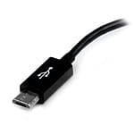 StarTechcom micro USB macho a USB A hembra OTG  Cable